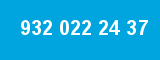 932 022 24 37 932 022 24 37
